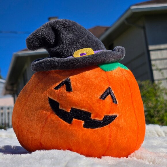 Squishmallow Flip A Mallow Halloween Owl and Pumpkin Witch! - Picture 3 of 7